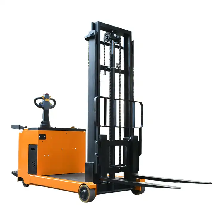 Stand Counterbalanced Type Electric Pallet Stacker