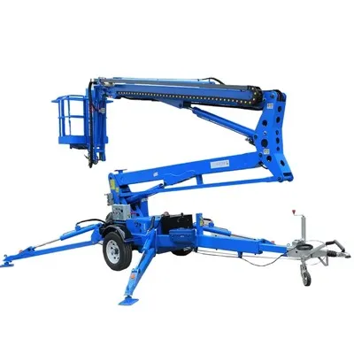 Mesas elevadoras telescópicas remolcables